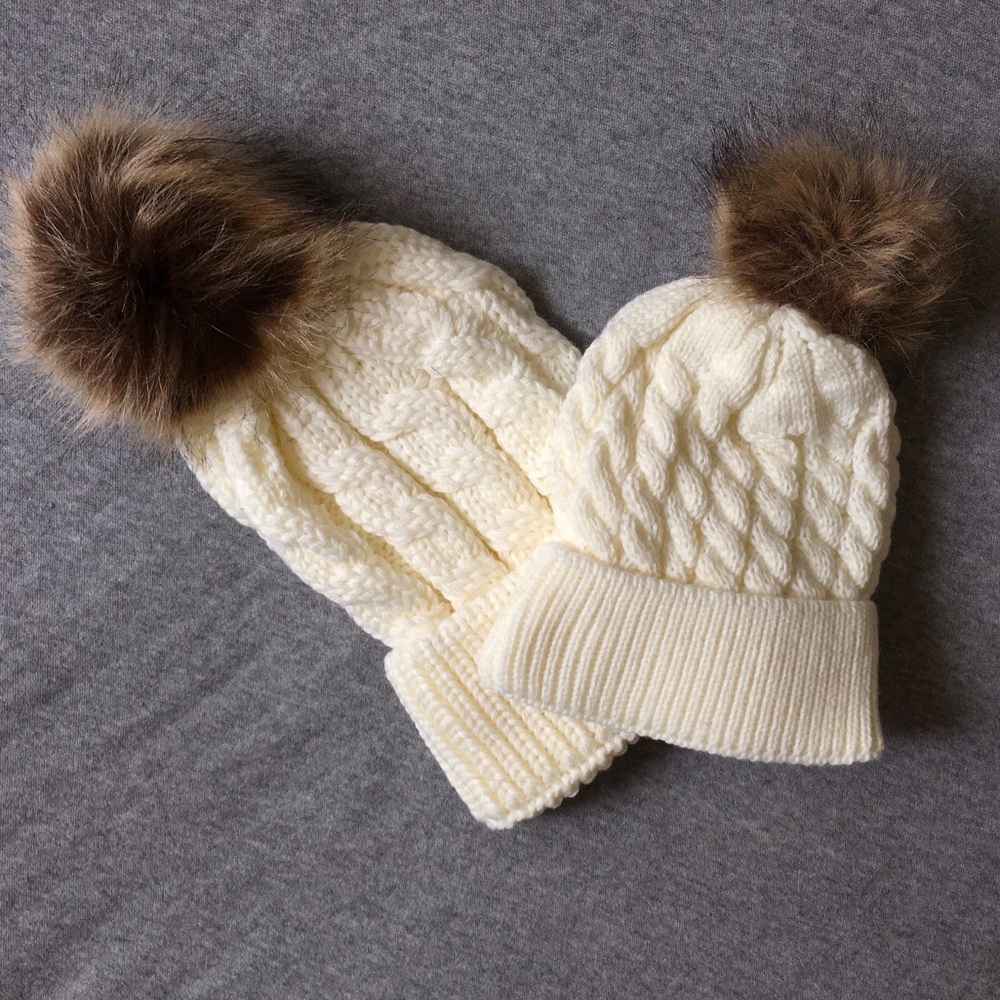 Matching Mommy and Baby Knit Beanie